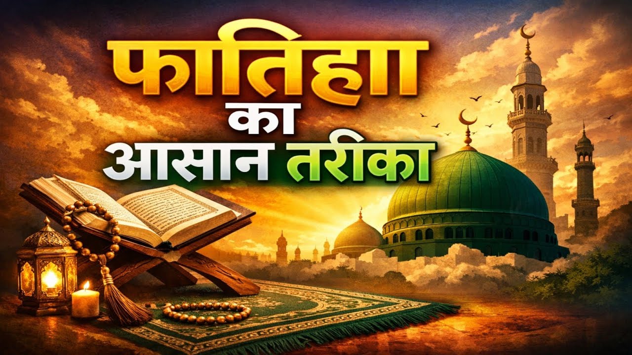 Fatiha ka Asan Tarika | फ़ातिहा का आसान तरीका | Nagma Tilawate Quran |