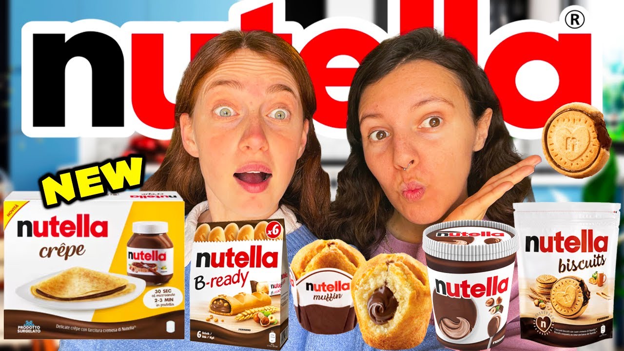 ASSAGGIAMO TUTTI I PRODOTTI NUTELLA 🍫 con novità