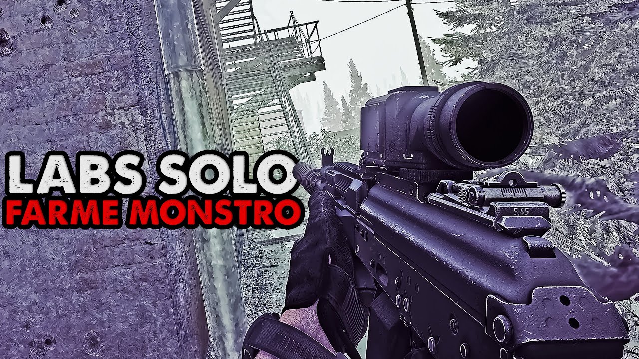 DEPOIS DE FALIR FAZENDO A TEST DRIVE FUI NA LABS E FOI DIFERENCIADA A PLAY! | ESCAPE FROM TARKOV 1.0