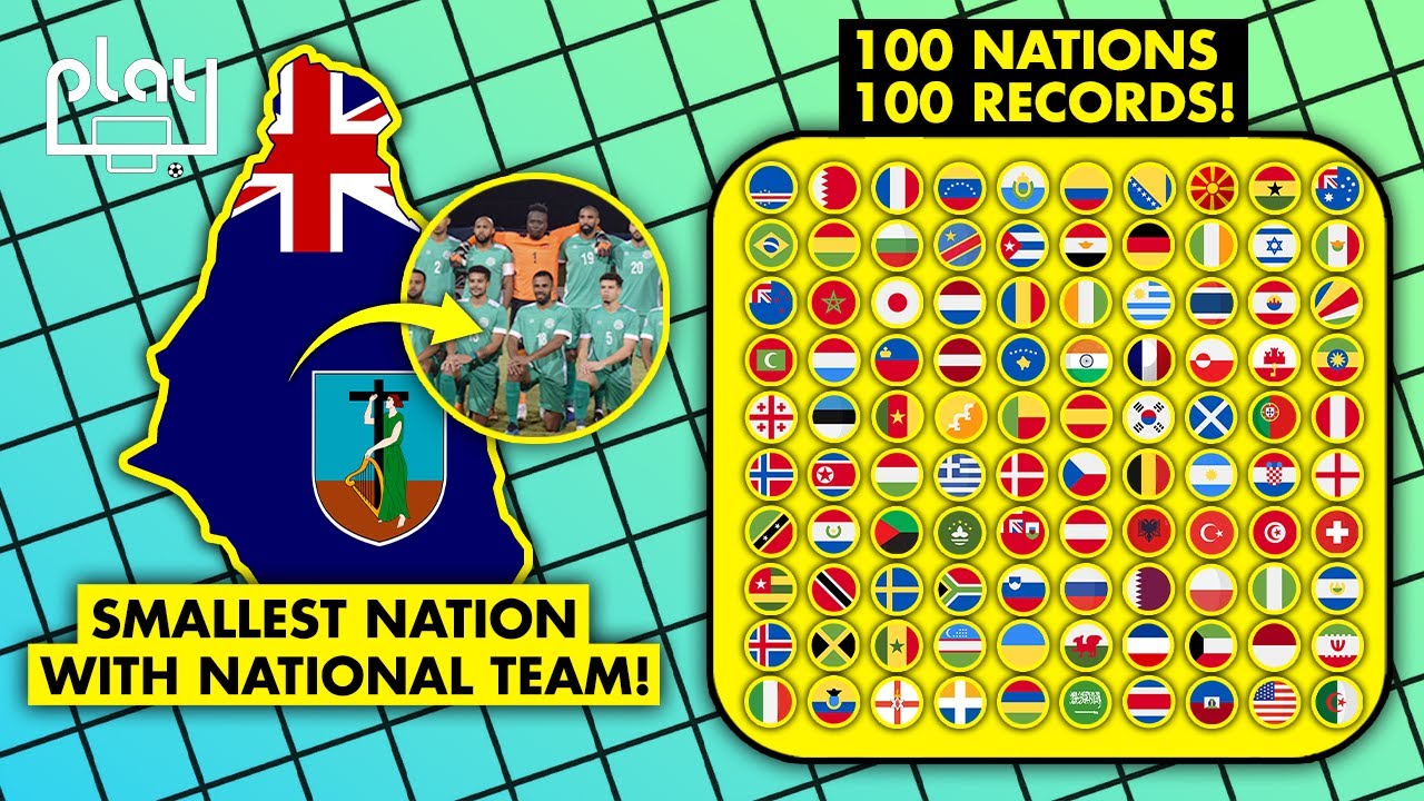 100 Nations &ndash; 100 Fascinating Football Records!
