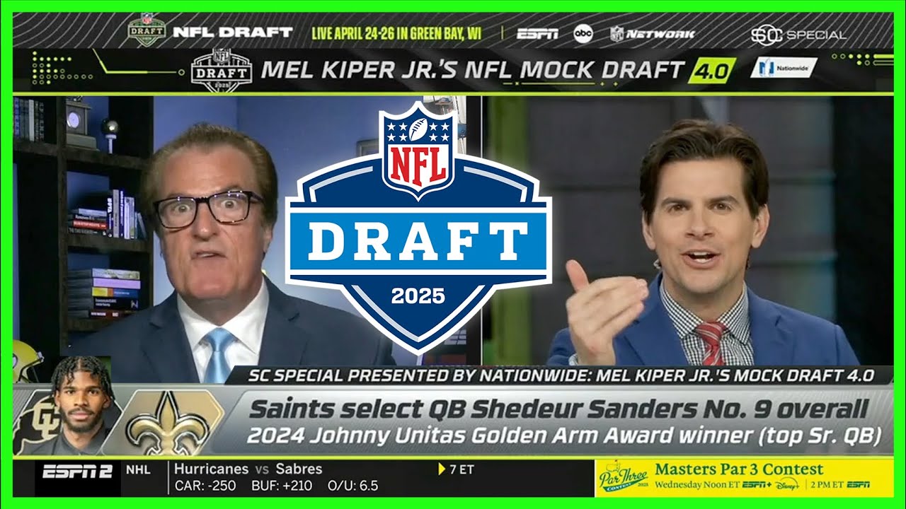 2025 NFL DRAFT MOCK 4.0 (Mel Kiper Jr. & Field Yates)
