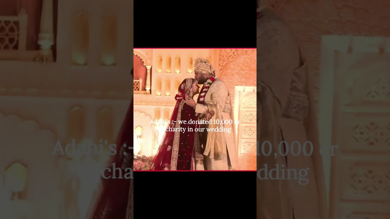 Both are the Actual rich weddings ☠️ #rich #billionaire #wedding #ambani #ambaniwedding  #wedding