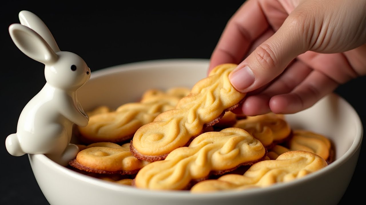 Diese Kekse zergehen auf der Zunge! Mit nur 3 Zutaten! Gott, wie lecker!