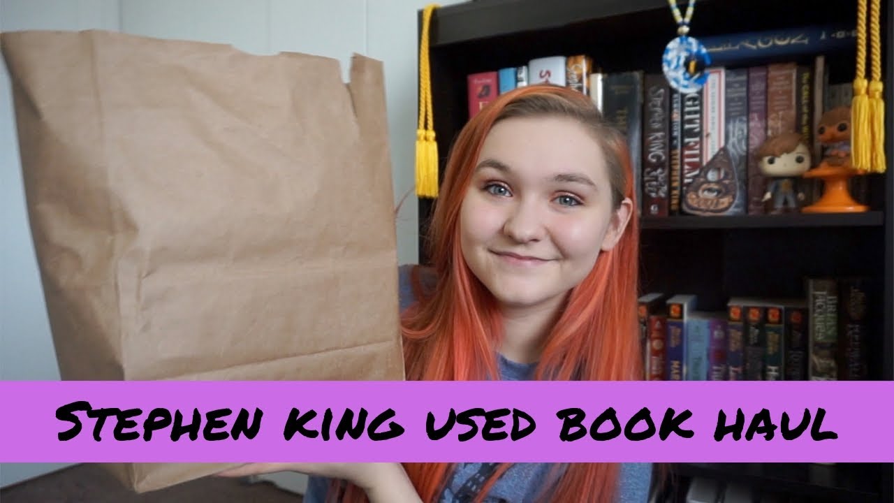 Stephen King Used Book Haul // Vlogmas Day 11