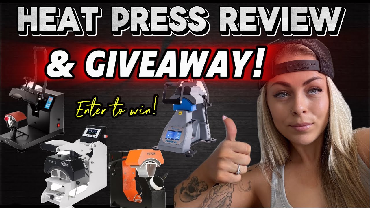 What HAT PRESS is right for you ???  (Vevor, Heat Press Nation, Stahls)