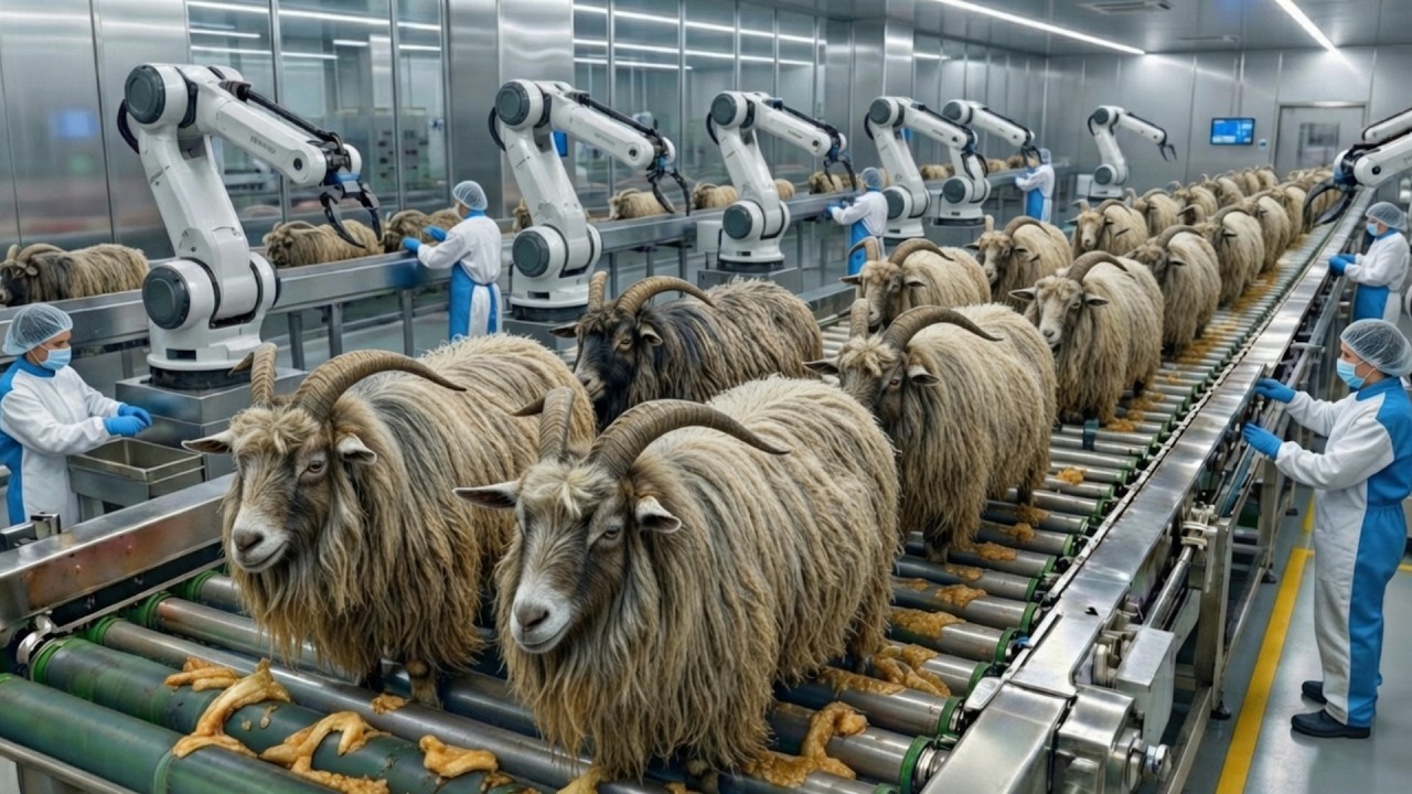 Dentro de una fábrica de cuero de cabra: de pieles de cabra a zapatos de cuero (proceso completo)