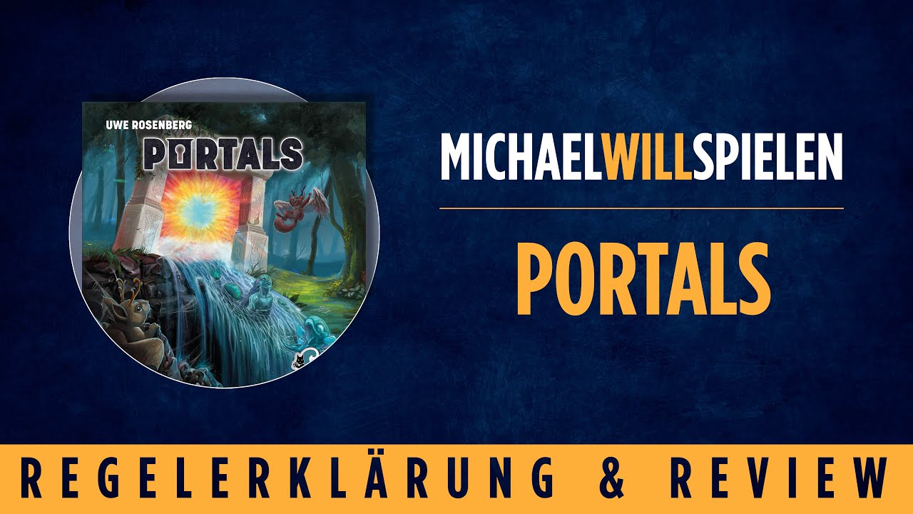 PORTALS – Regelerklärung und Review – Plättchen-Legespiel von Uwe Rosenberg