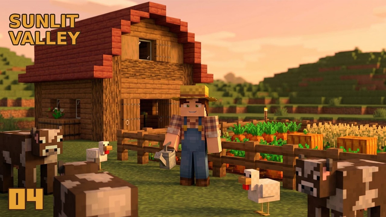 STARDEW VALLEY mais dans MINECRAFT EP.04 (Sunlit Valley)