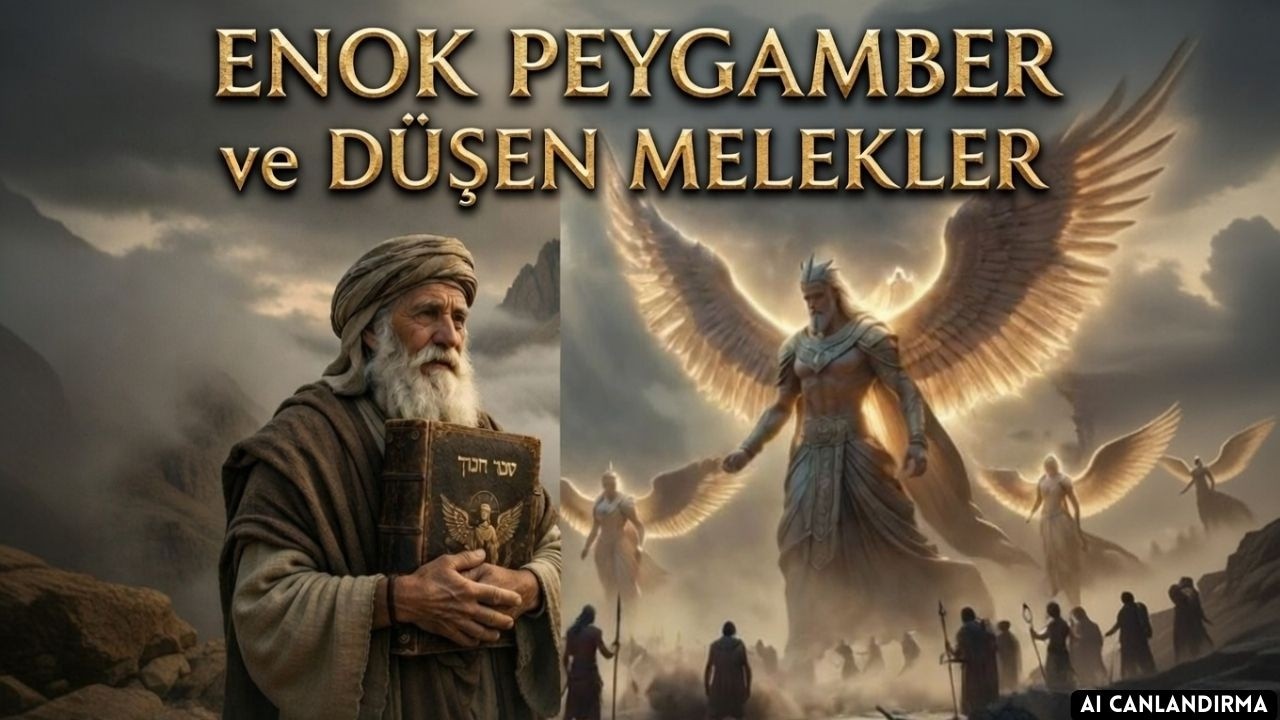 ENOK YANİ HZ. İDRİS..Bir Kutsal Kitap Neden 5000 Yıldır İnsanlıktan Saklandı. AI Canlandırma..