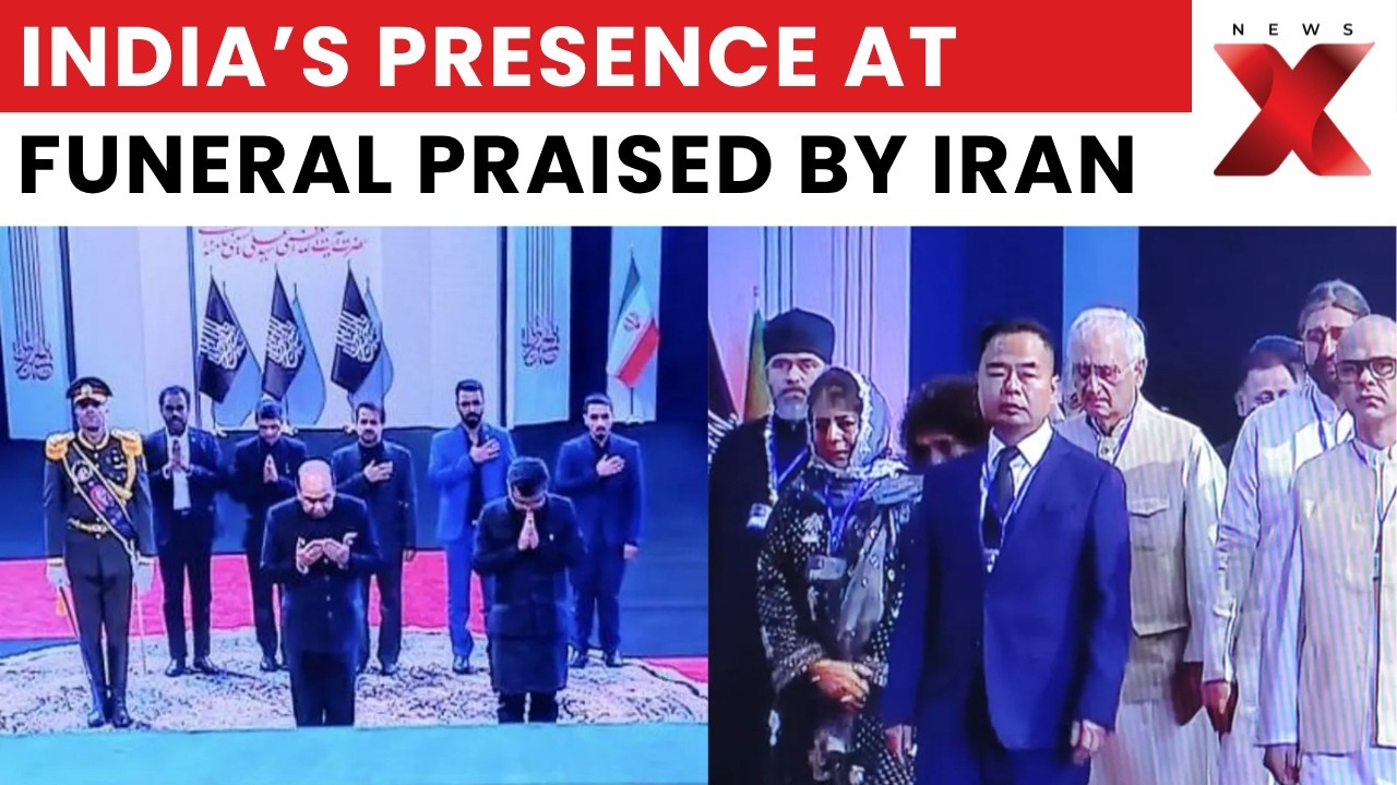 Iran Thanks India: New Delhi Attends Ayatollah Ali Khamenei's Funeral Ceremonies | NewsX