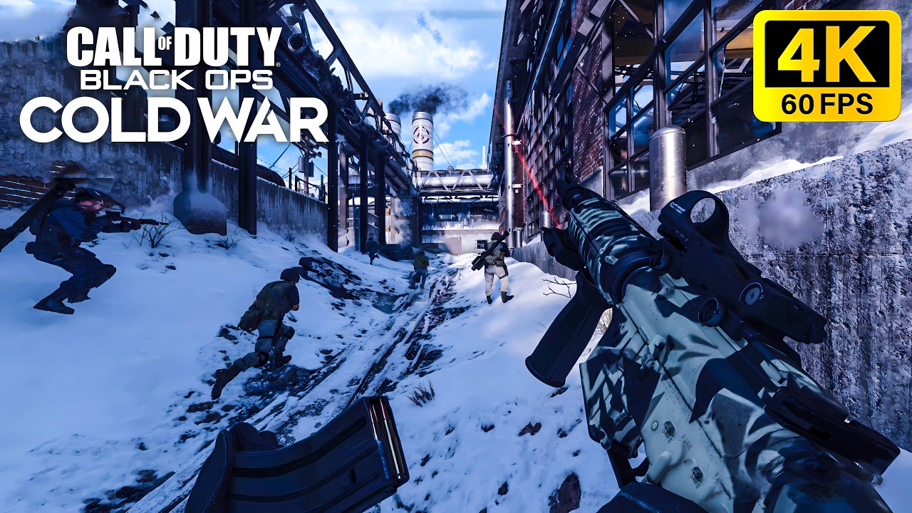 Call of Duty Black Ops Cold War Multiplayer Gameplay XM4 Weapon No Commentary 4K