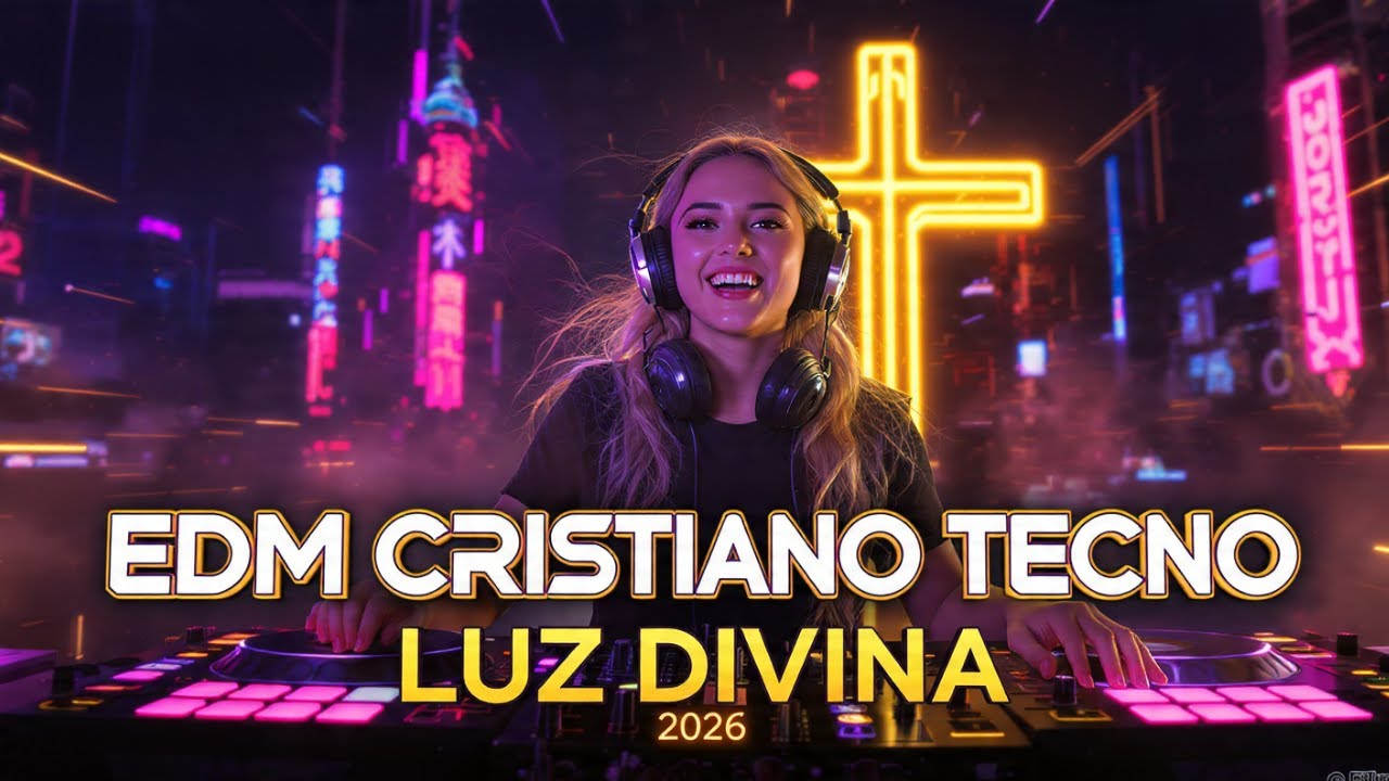 Christian Techno 2026 ✝️ Tecno Cristiano EDM para Jóvenes – Hope in the Storm Worship Mix 🙌