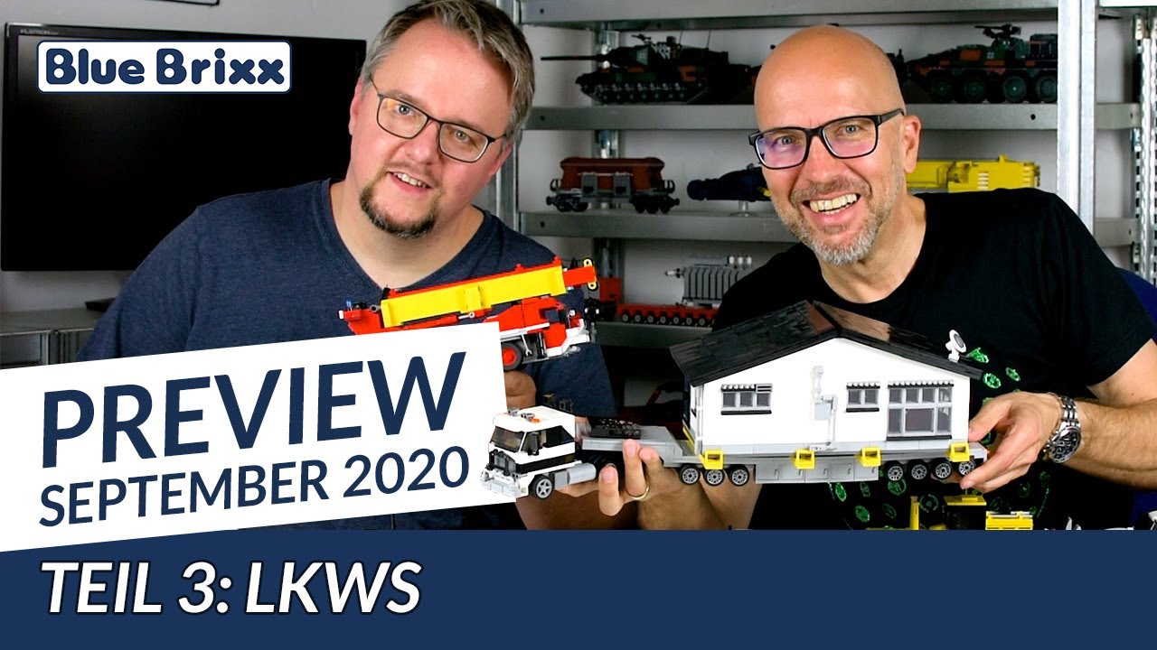 Preview-Special September 2020 - Teil 3: LKW @ BlueBrixx