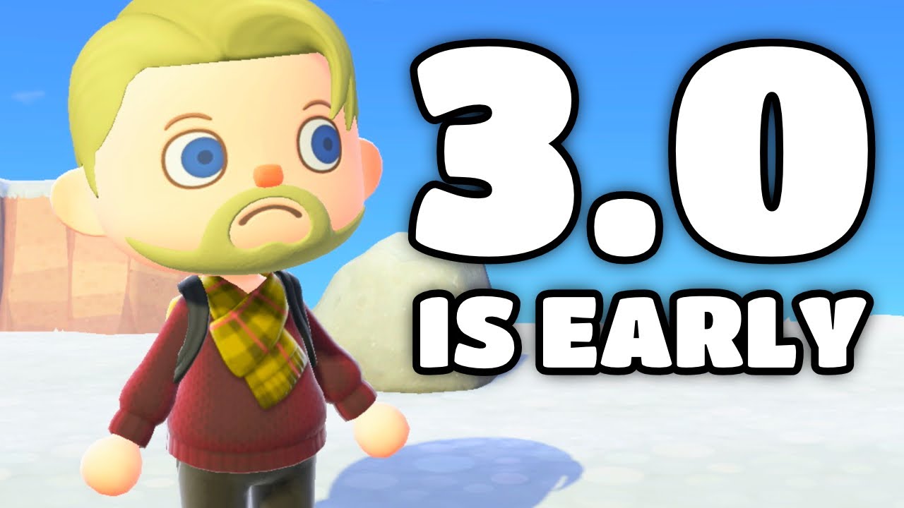 3.0 is early and my thumbnail is sad because I didn't have time to make a better one
