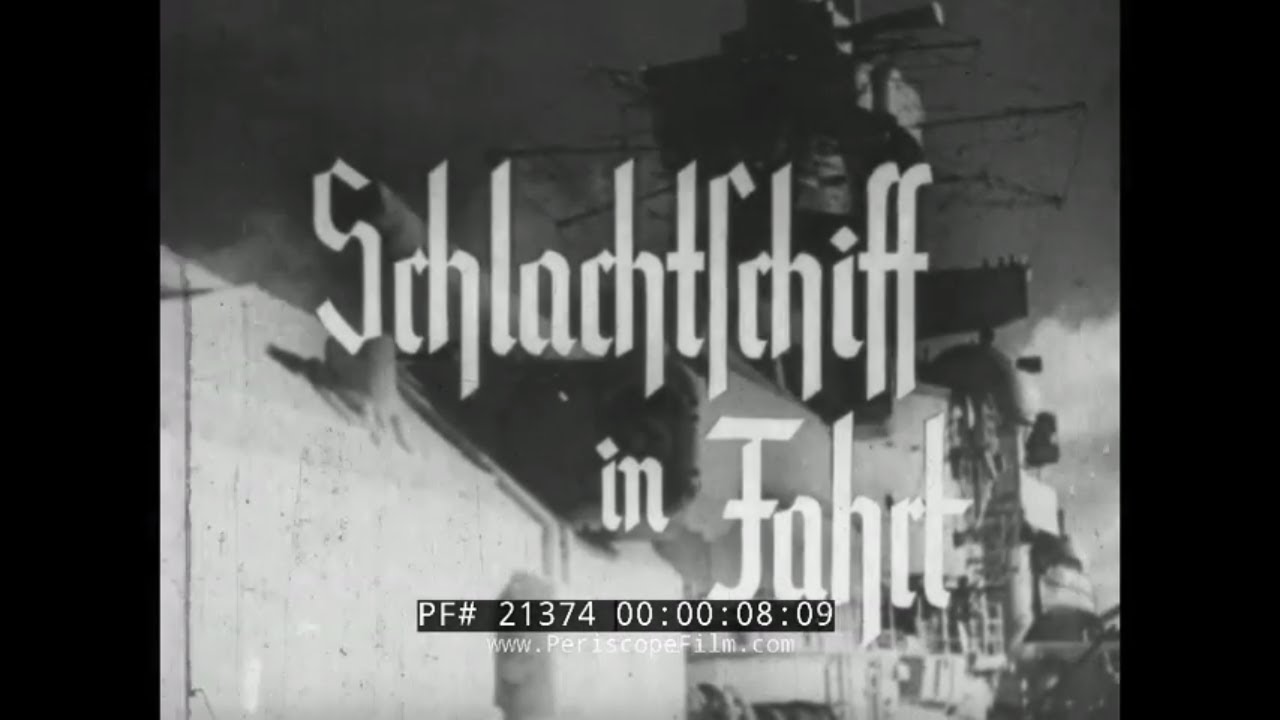 1939 GERMAN KRIEGSMARINE FILM  