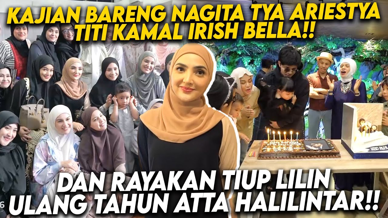 BANYAK KETEMU TEMAN DI KAJIAN!! GEMESNYA RAYYANZA NANYAIN AMEENA!! HINGGA TIUP LILIN DI ULTAH ATTA!!