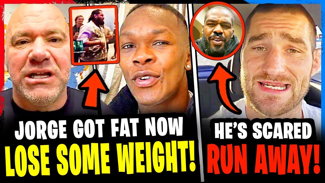 MMA Community ROASTS Jorge Masvidal for GETTING FAT! Sean Strickland REACTS! Israel Adesanya UFC 298
