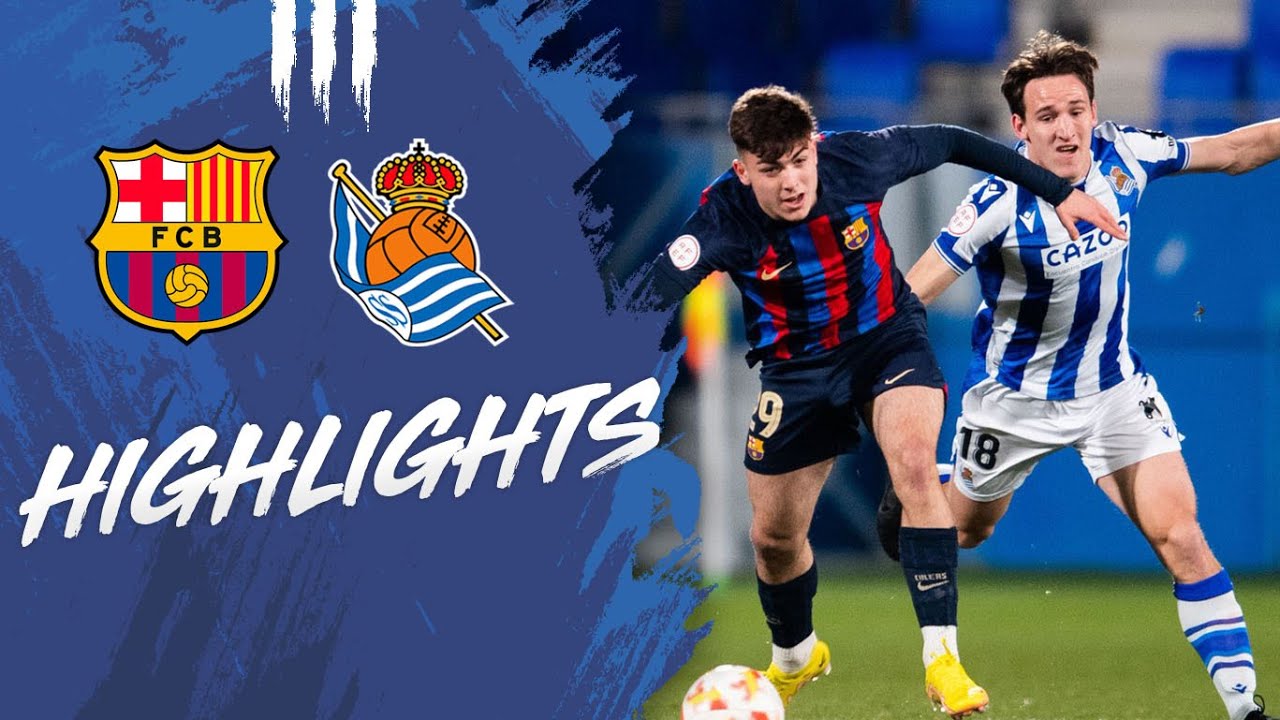 HIGHLIGHTS | J21 - 1ª RFEF | Barça Atletic 1 - 1 Sanse | Zubieta | Real Sociedad