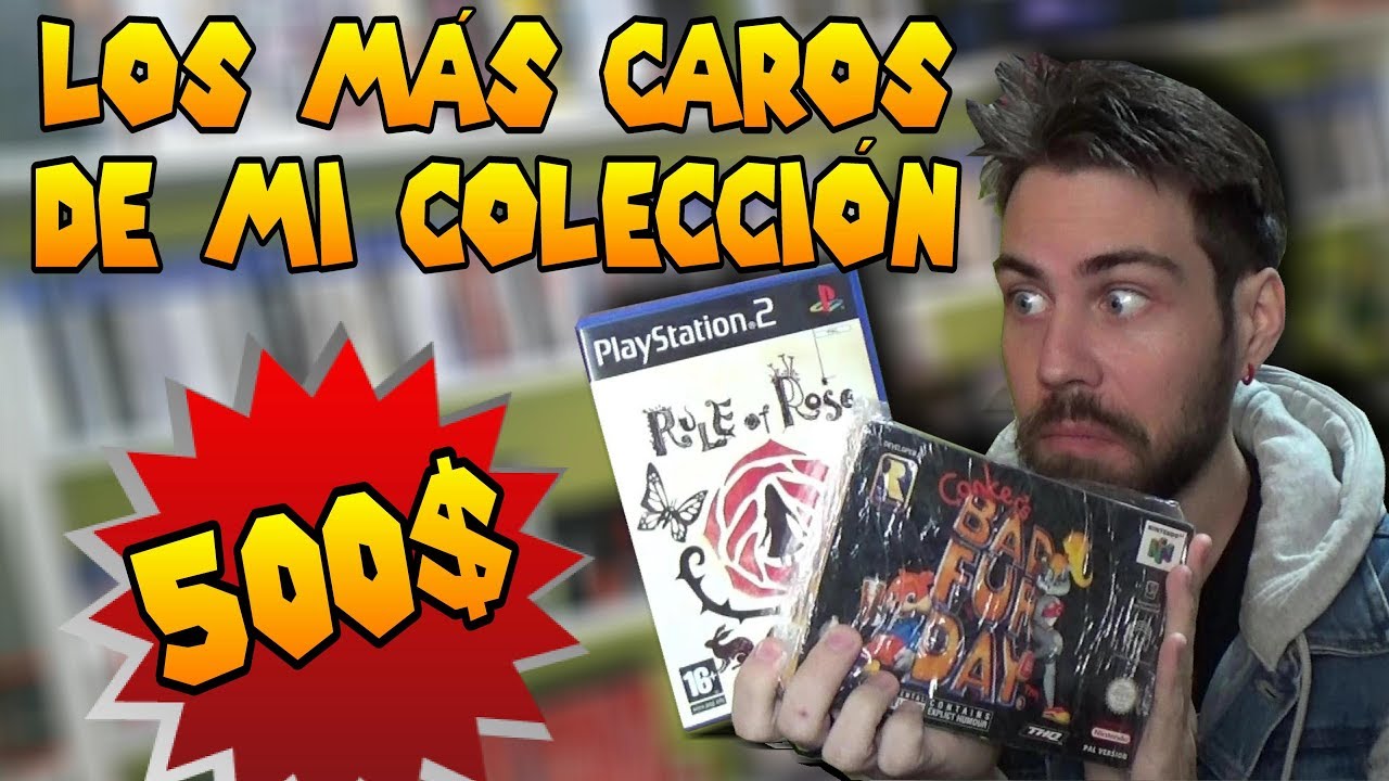 Los 10 Juegos Más Caros y Raros de mi Colección