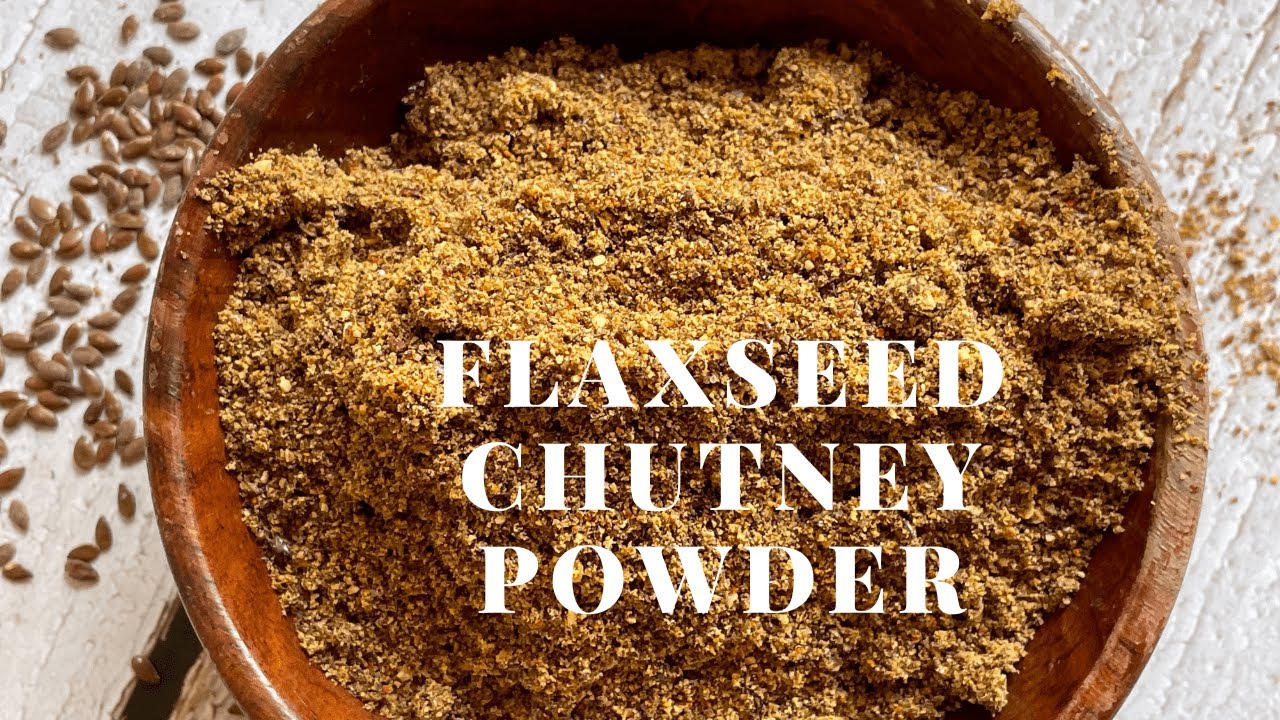 Agase chutney powder recipe | flaxseed chutney powder @HomemadeHeavenlyFood
