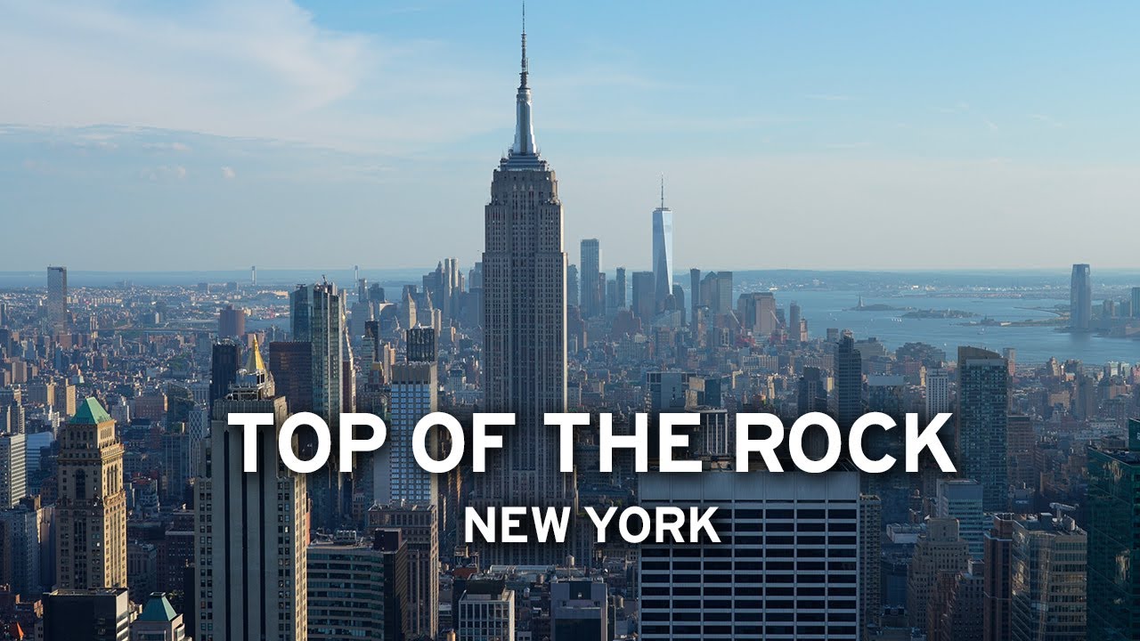 🇺🇸 Top of the Rock, New York  [4K]