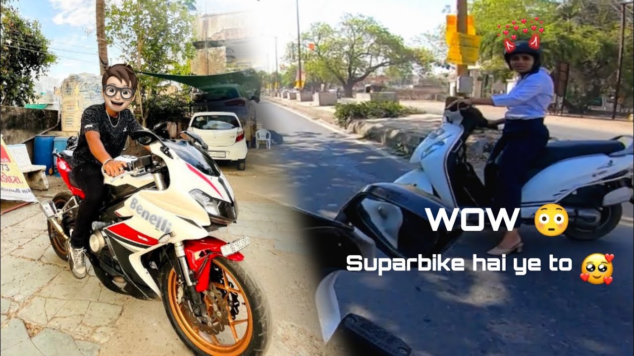 Benelli 302r public reaction in vadodara 😍🔥| Suparbike loud sound | RK VLOGGING