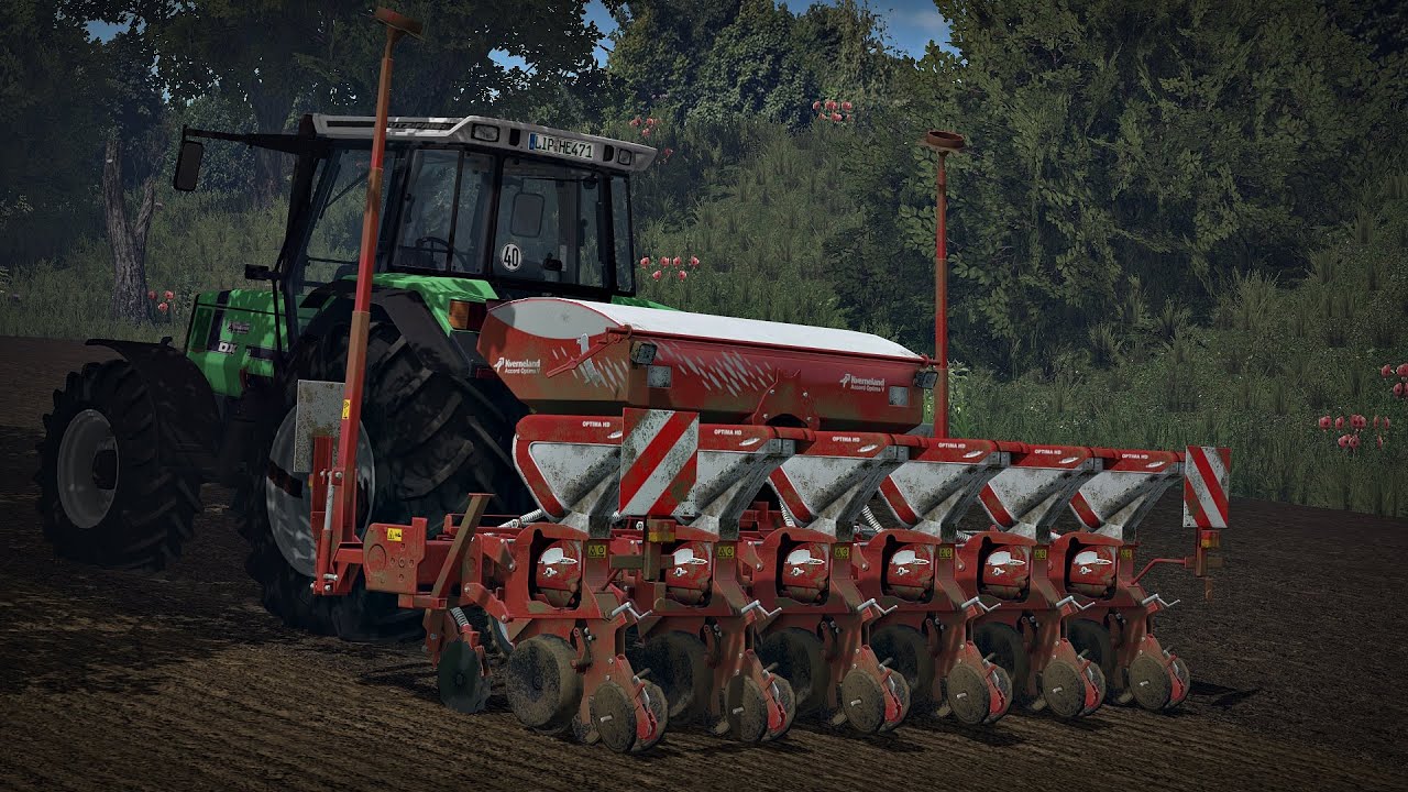 Naw&oacute;z i siew kukurydzy - Wiosna na Typowa Polska Wieś v3 ☆ FS15 MP #19 ㋡ Bronczek, MafiaSolec
