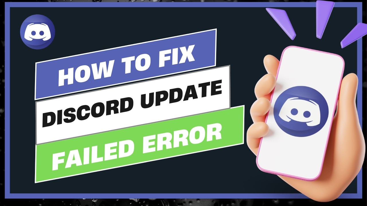 How To Fix Discord Update Failed Error !