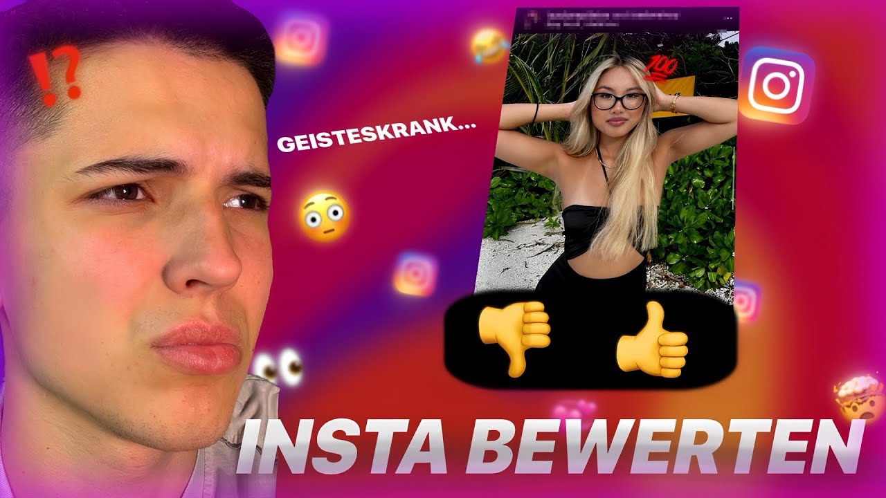 ICH HAB EURE INSTAGRAM PROFILE BEWERTET… (INSANE)