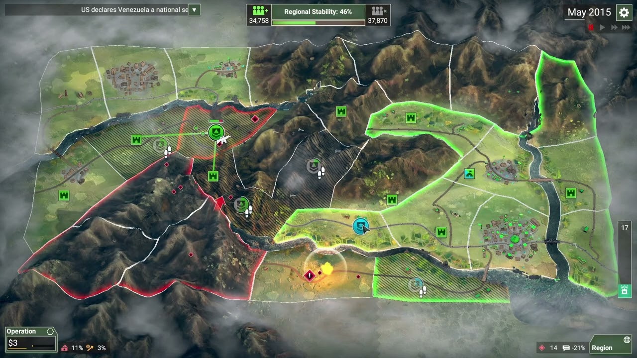 MegaBrutal Mountain General Still Hanging On - Northstar Plays: Rebel Inc (Ep72)