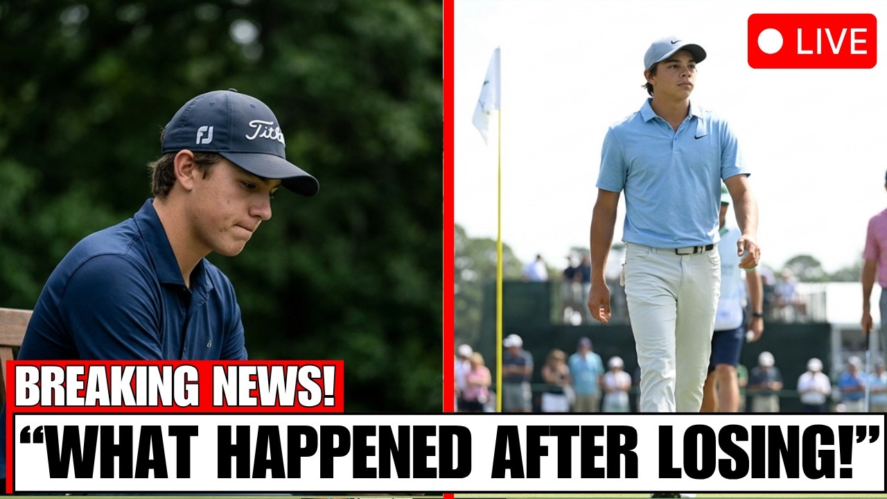 Charlie Woods Just Showed Zero Fear Against Miles Russell &mdash; Final Hole Shock
