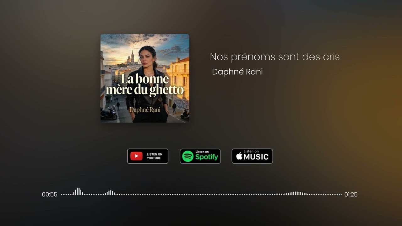 Daphn&eacute; Rani - Nos pr&eacute;noms sont des cris (Visualiser Officiel)