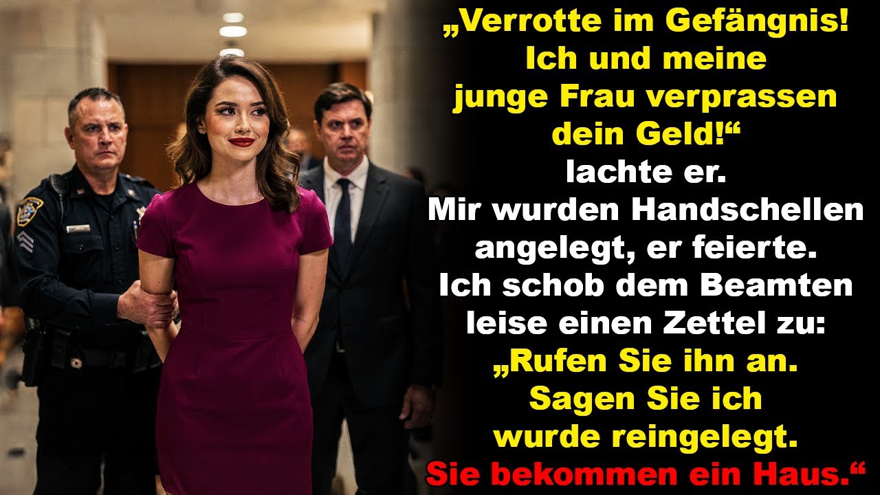 Er schrie: „Verrotte im Gefängnis! Ich und meine junge Frau verprassen dein Geld!“ Aber …
