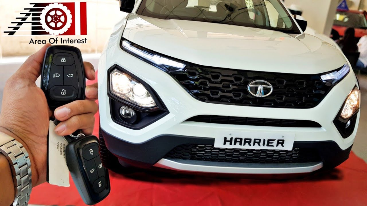 New Tata Harrier XZ Orcus White Colour | Price | Mileage | Features | Specs | Interior