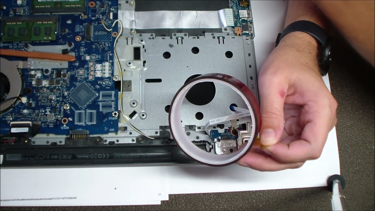 Dell 15 5000 Power Button Replacement (Stuck Power Button)