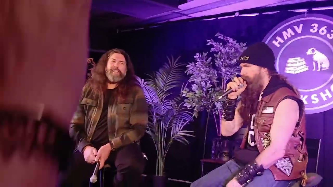 the questions i asked Zakk Wylde at the HMV Q&A