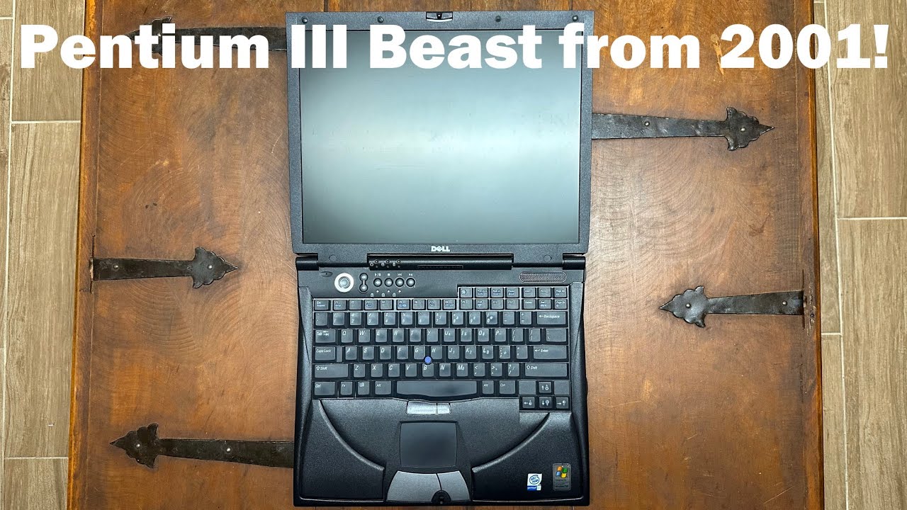Vintage Laptop Review - Dell Inspiron 8100 (2001)