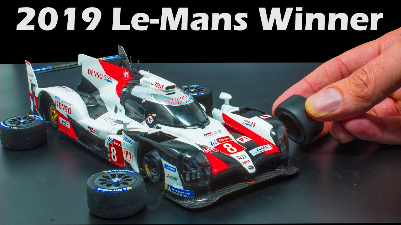 Building Fernando Alonso Toyota Gazoo racing LMP1 sportscar | 2019 Le-Mans winner