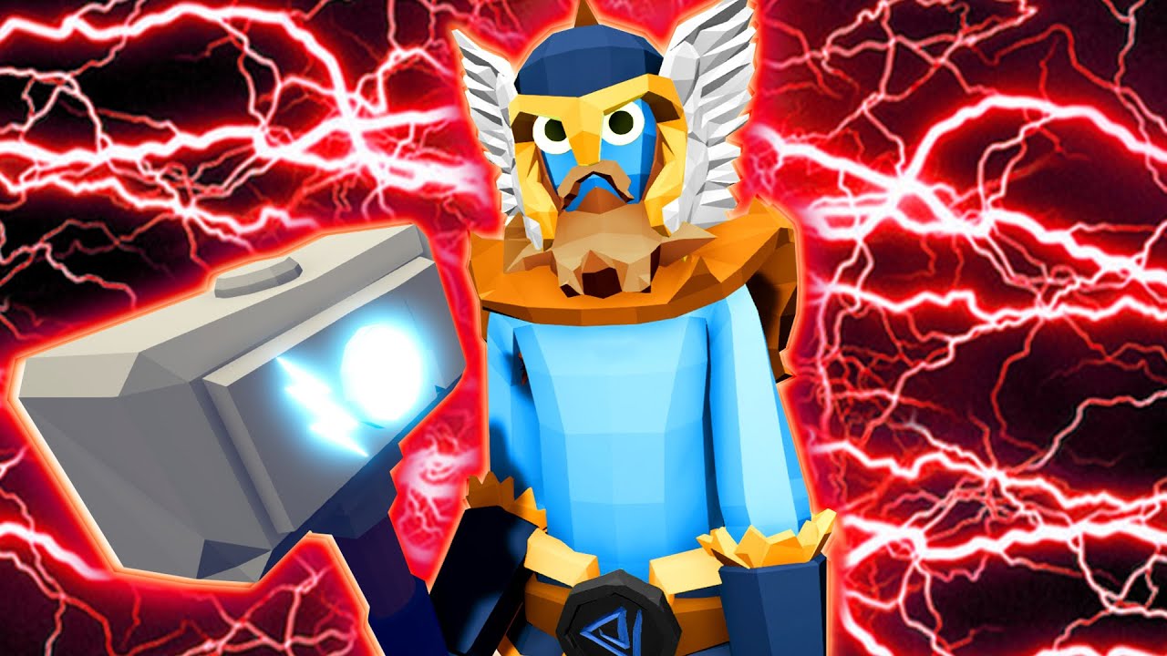 Red Lightning Thor Is Unstoppable - Totally Accurate Battle Simulator (TABS)