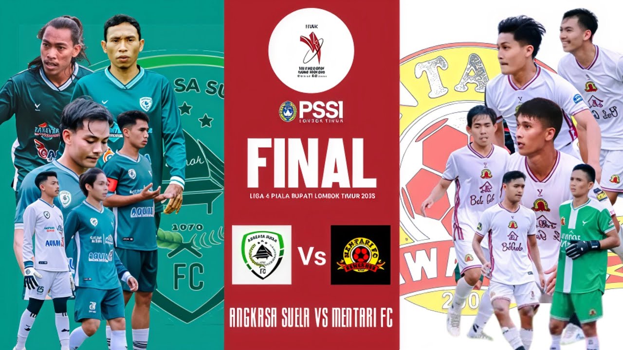 FINAL LIGA 4 PIALA BUPATI LOMBOK TIMUR 2025 ANGKASA SUELA TAKLUKKAN MENTARI FC
