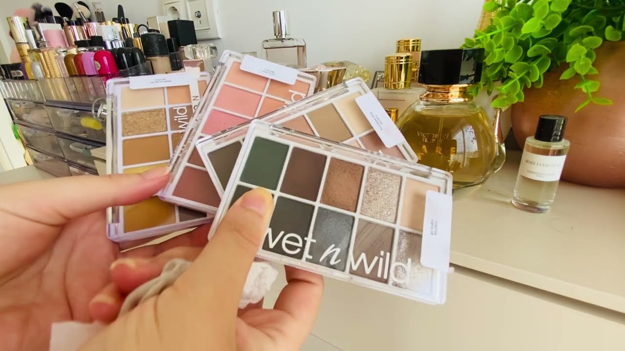 WET N WİLD COLOR İCON FAR PALETLERİ  ÇOK GÜZELLER😍🌺UYGUN FİYATLI FAR PALETİİ