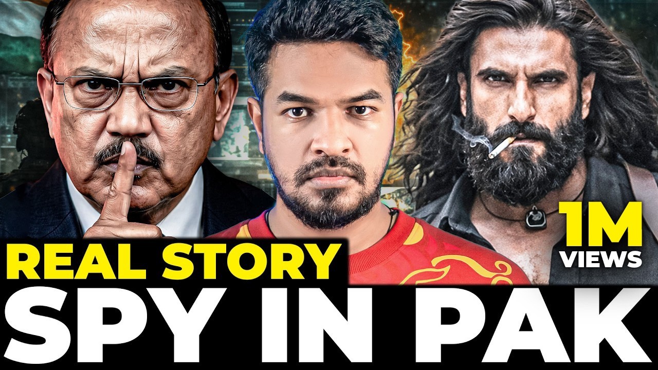 Ajit Doval - Indian Spy in Pakistan | Dhurandhar| Madan Gowri