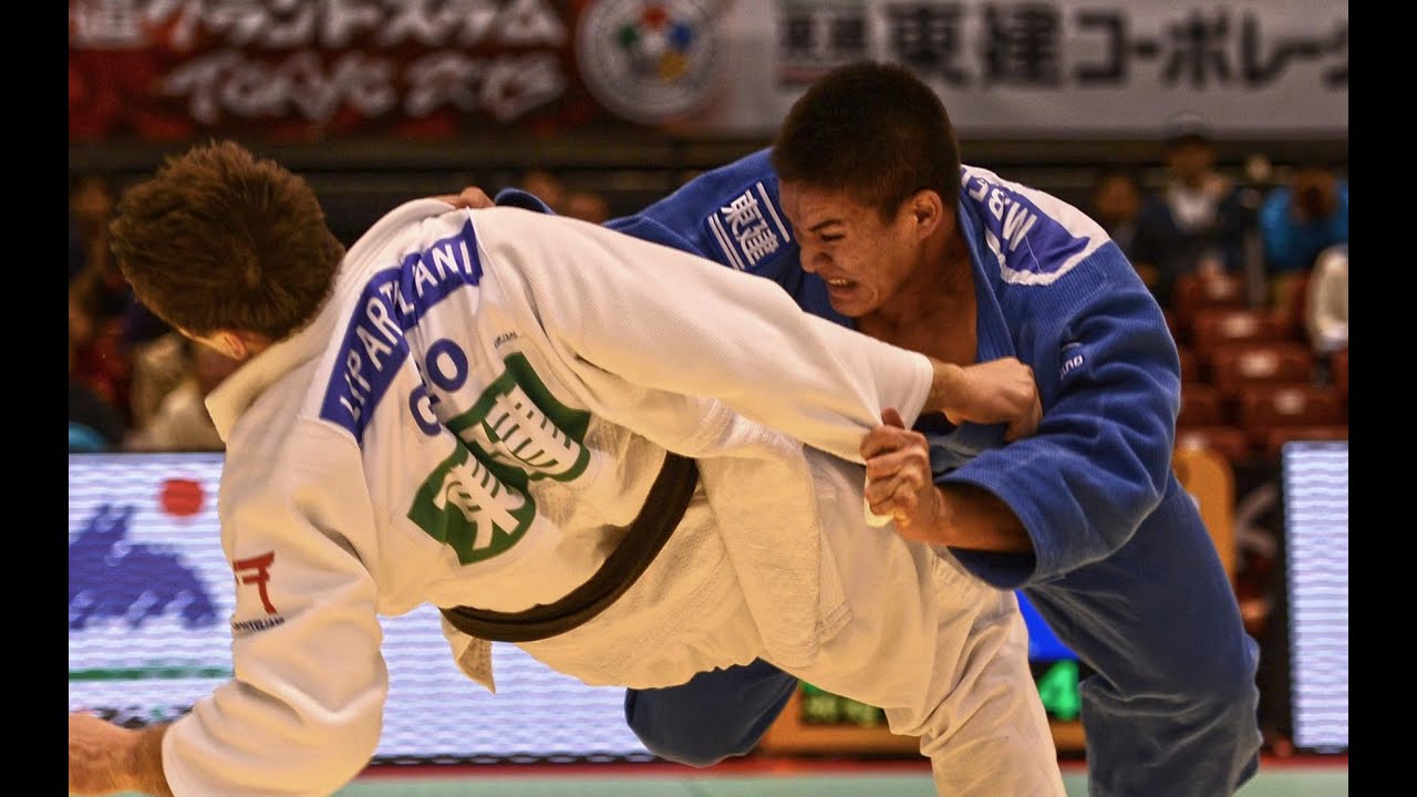 The Ouchi gari that won the -90kg FINAL!!