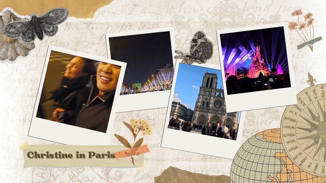 Paris in 3 Days | Disneyland Paris | New Years Eve celebration in Paris 2026 🎉