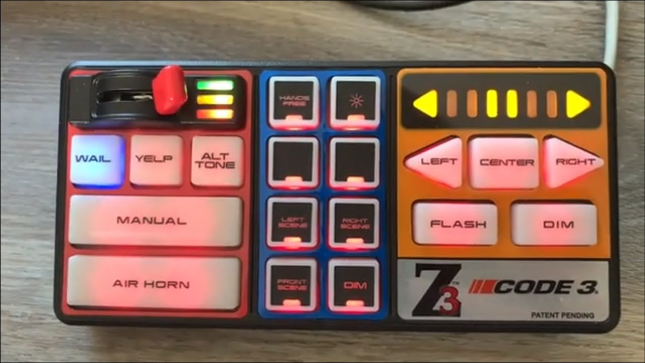 Сирена Code 3 Z3 &mdash; демонстрация полного тона