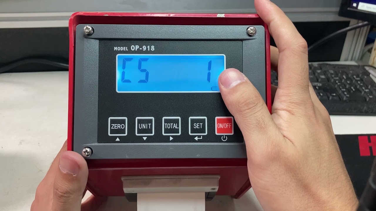 OP 918 / T 918 Pallet Jack Calibration