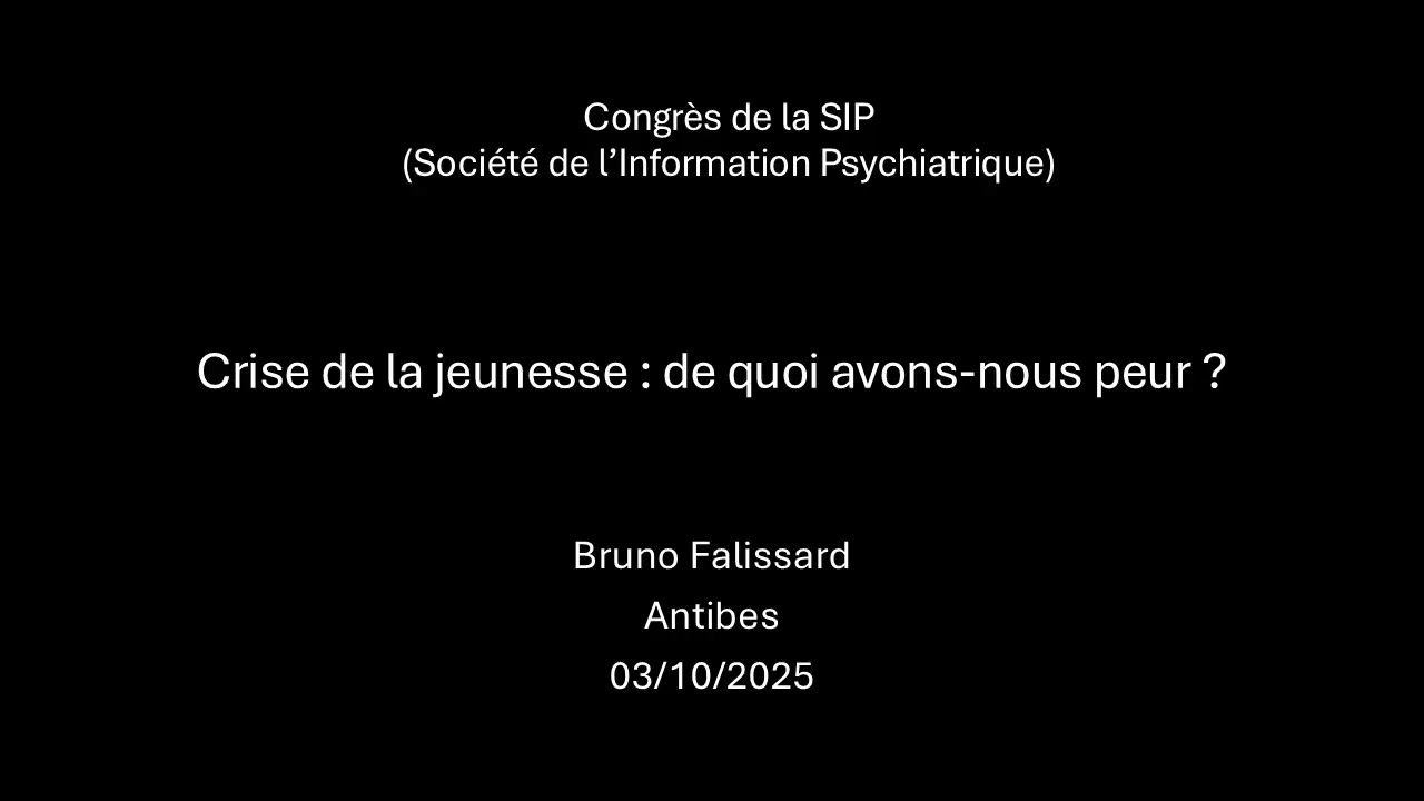Crise de la jeunesse : de quoi avons-nous peur ?