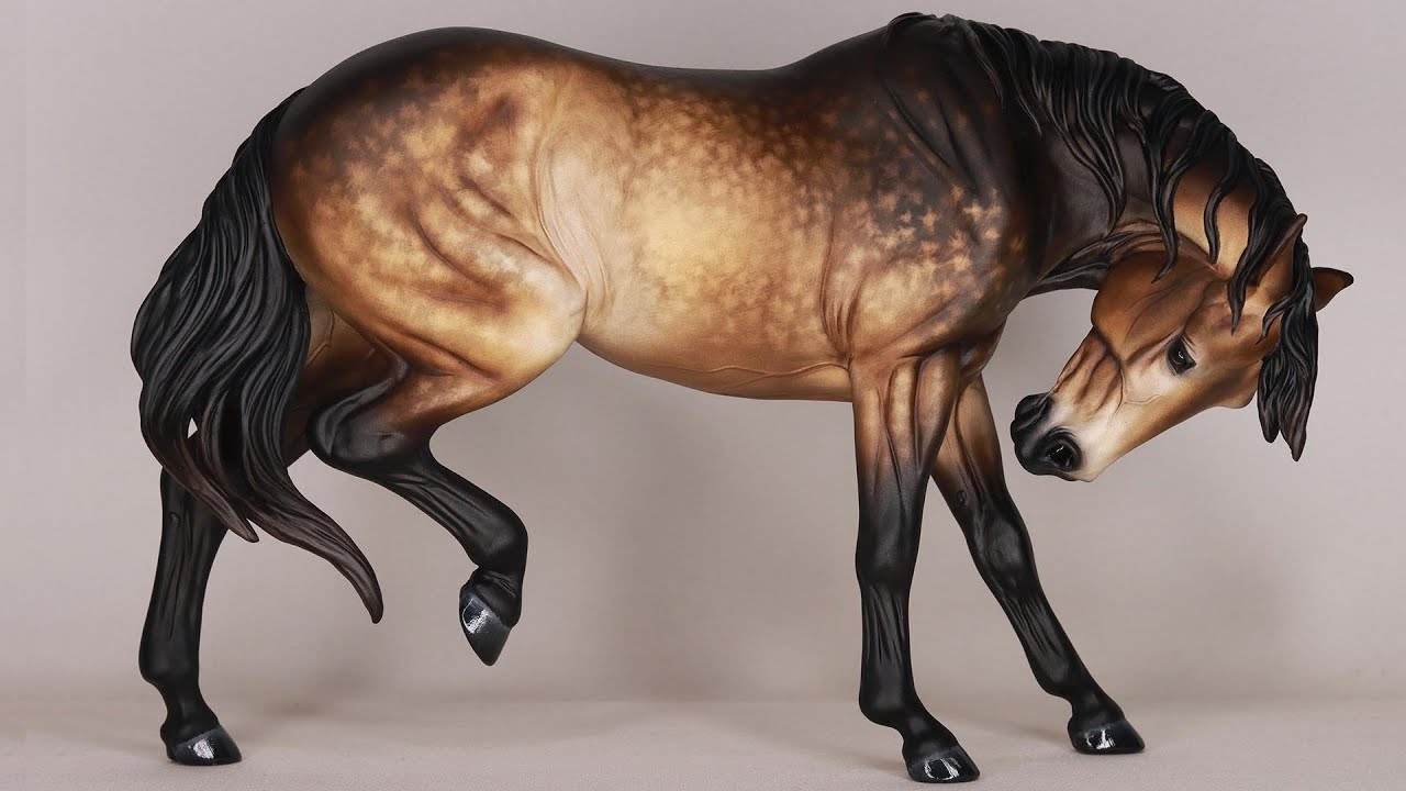 EPIPHANY | Artist Resin Custom Model Horse to Buckskin