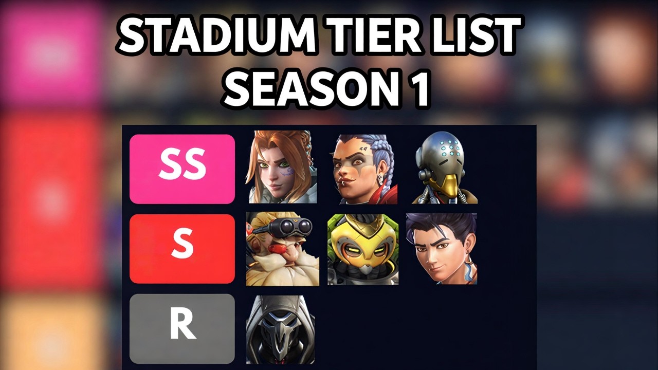 Stadium Hero Tier List (Season 1 Update) | Overwatch
