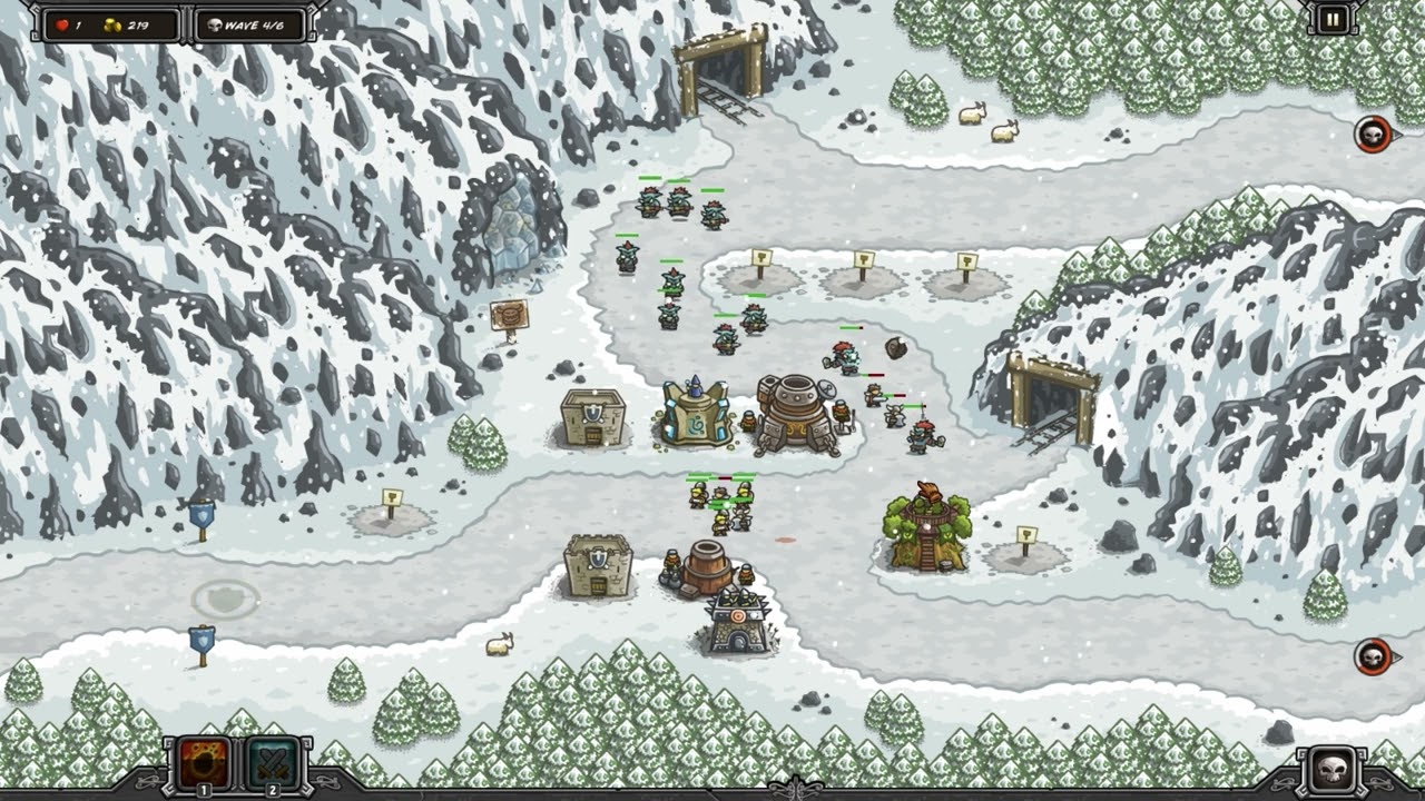 Kingdom Rush - Icewind Pass - Veteran - Heroic Challenge